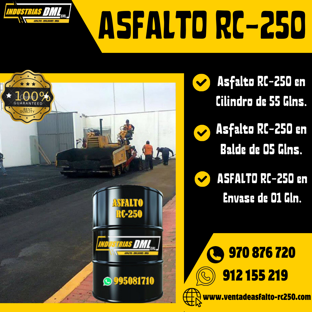 ASFALTO RC-250 LIMA--PERU